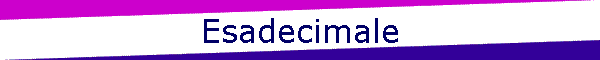 Esadecimale
